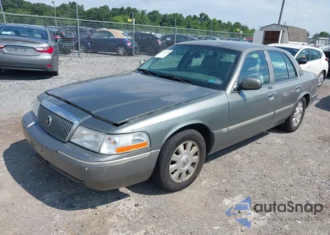 2003 Mercury Grand Marquis Ls from USA, damaged, VIN 2MEHM75W43X666666